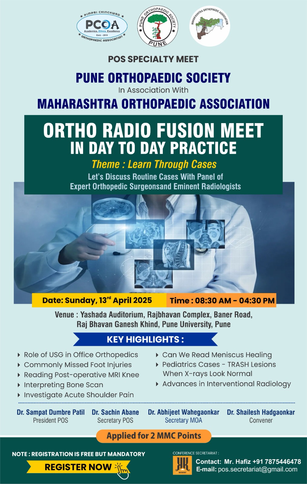ORTHO RADIO FUSION MEET IN DAY TO DAY PRACTICEactice